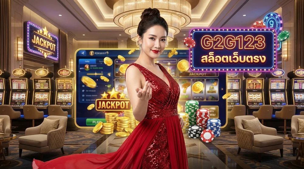 แบนเนอร์หลัก G2G123 สล็อตเว็บตรง คาสิโนออนไลน์ครบวงจร โบนัสแตกง่าย